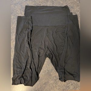 Storq Black Maternity Leggings